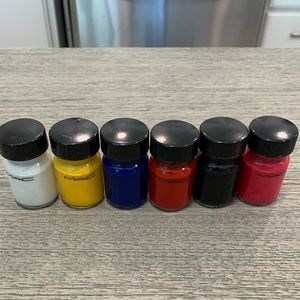 MAC Cosmetics Lot of 6 Acrylic Paints